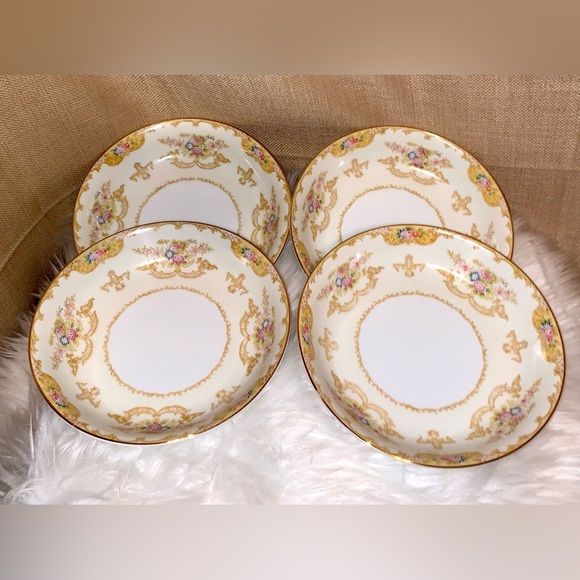 ❗LAST CHANCE❗Vintage 30's NORITAKE Japanese "Trojan" Design China Salad Bowl - Picture 1 of 6